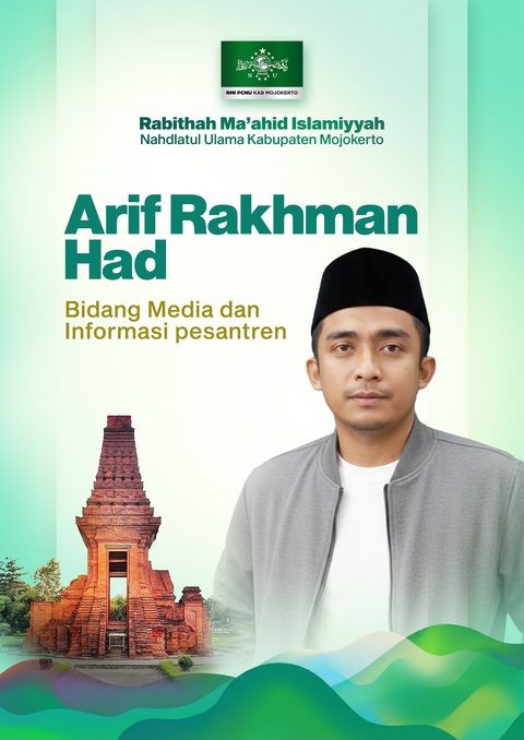 Kartu identitas Arif Rakhman Hadi, Bidang Media dan Informasi Pesantren