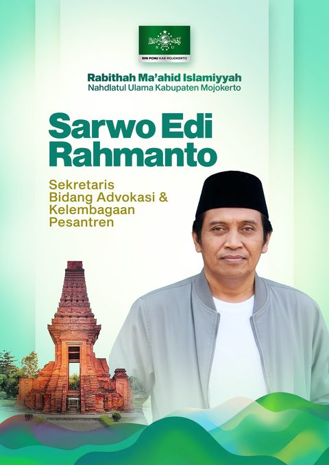 Kartu identitas Sarwo Edi Rahmanto, Sekretaris Bidang Advokasi & Kelembagaan Pesantren